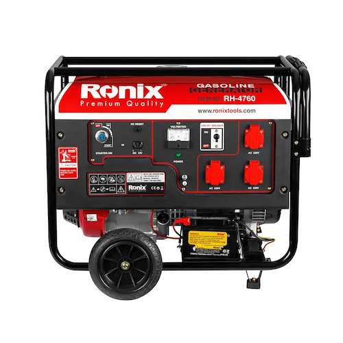 ژنراتور بنزینی6000وات رونیکس کدمحصولrh-4760.webp